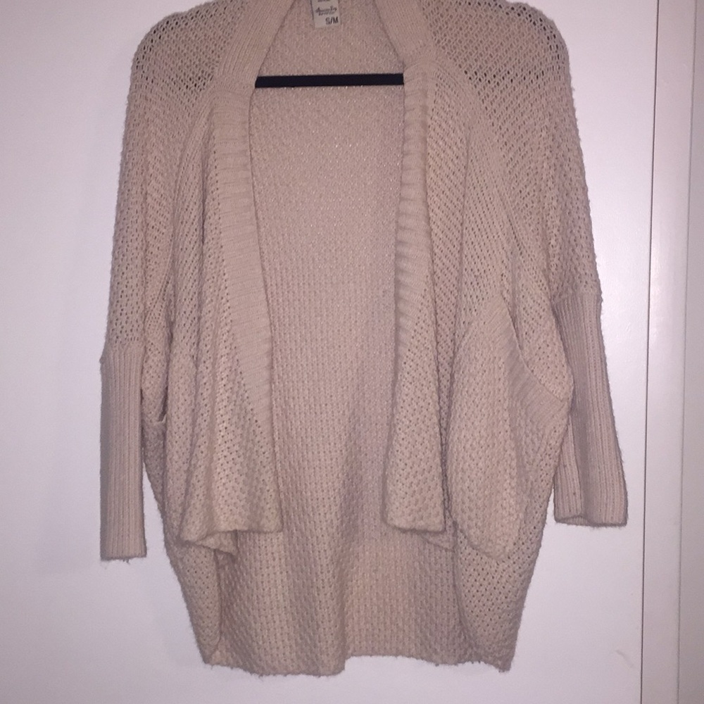 American Rag Cocoon Cardigan, Pink, Small